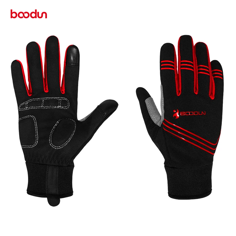 Мягкие мотоциклетные перчатки с защитой от замерзания для сенсорных экранов, для бега, велоспорта, зимние мотоциклетные перчатки с закрытыми пальцами для вождения