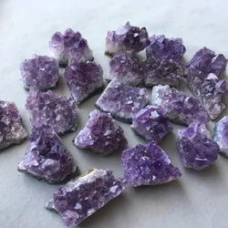 High Quality Natural Raw uruguay Amethyst Cluster Purple Crystal Rough Stone amethyst Chunks
