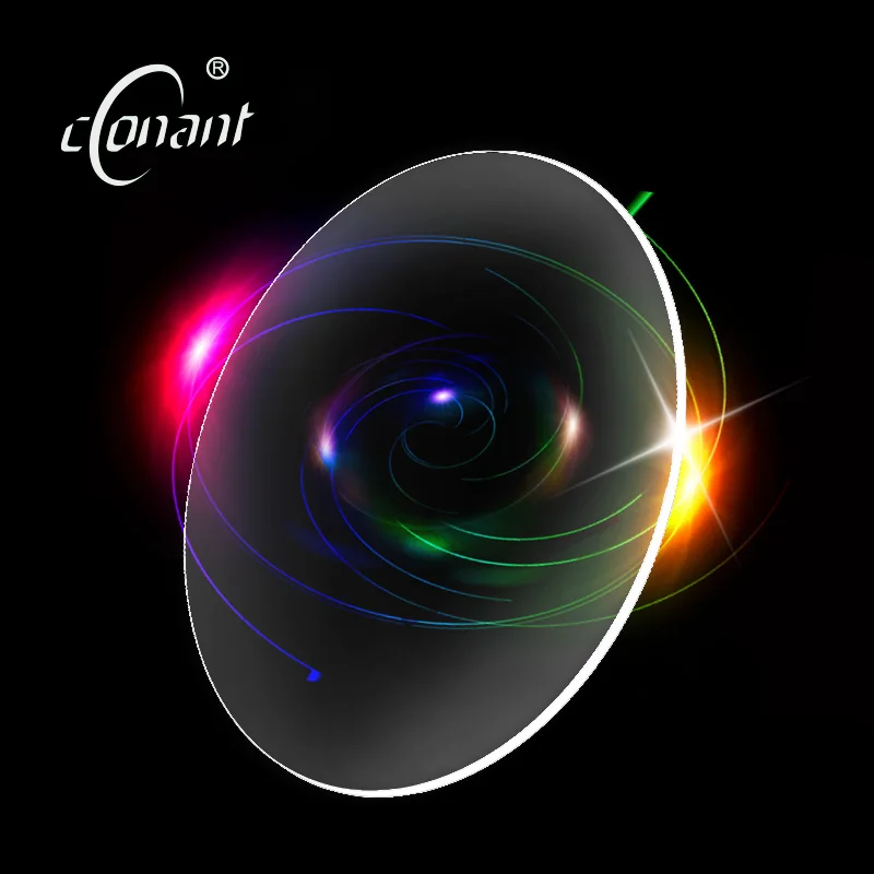 Conant 1.67 Finished  Aspherical Single Vision lens clear