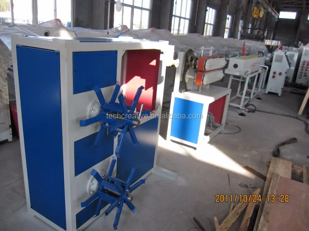 PE plastic welding rod extruding machine