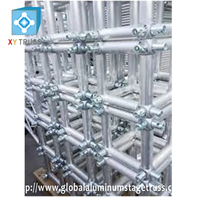 aluminum 3-way cross corner truss for exhibition booth truss