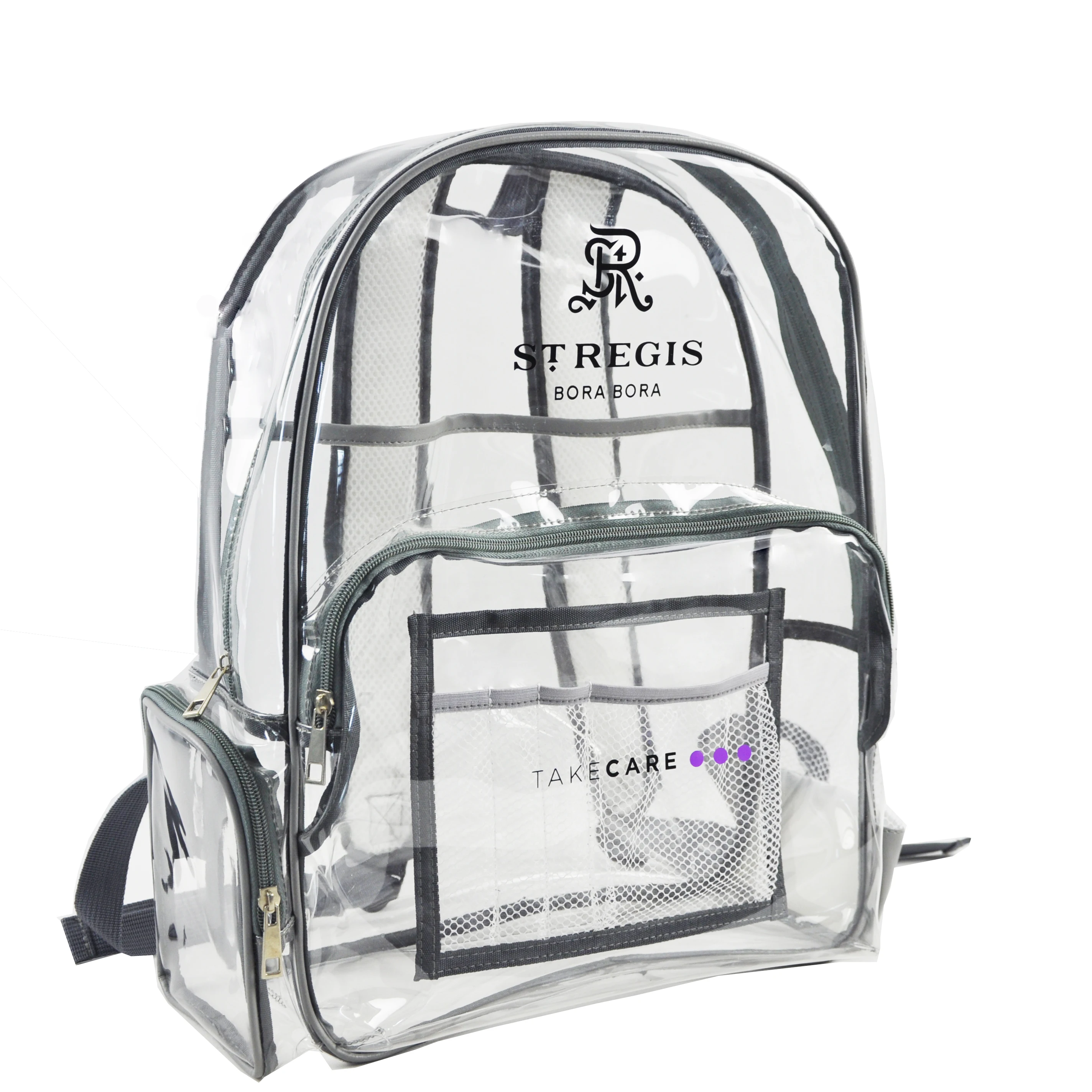 Clear PVC Backpack Transparent PVC Backpack Plastic Backpack