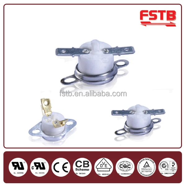 FSTB Home Appliance Parts Type Bimetal Thermostat KSD301 Temperature Limiter Switch Electric Water Heater