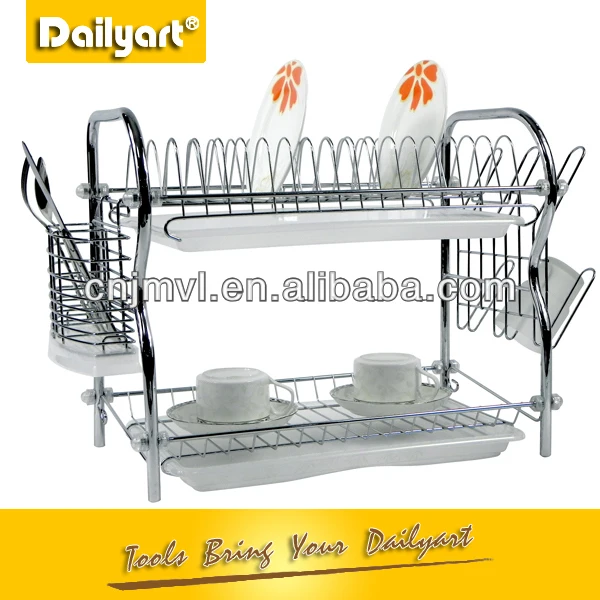 
Hot selling iron household dish drying drainer rack(V053070) 