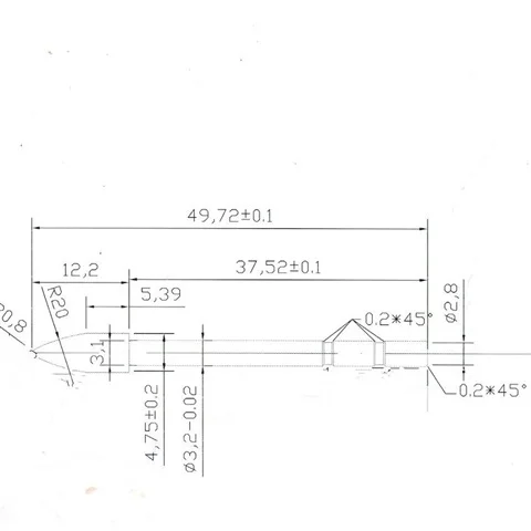 X10 Tungsten Point for Archery