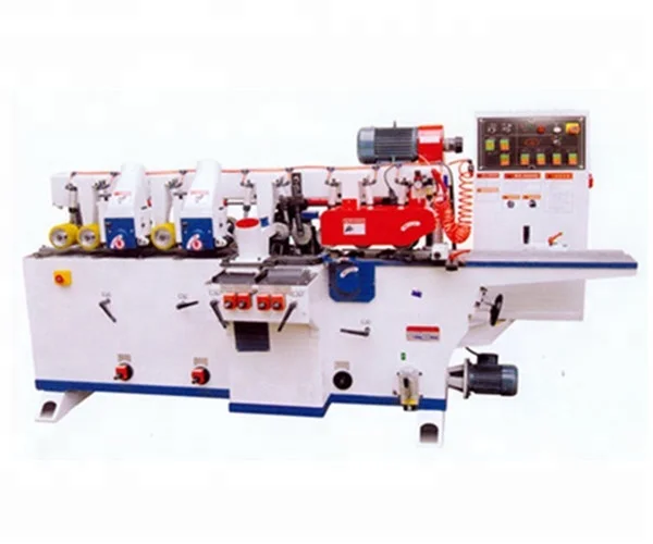 Деревообрабатывающий 5 шпинделя четырехсторонний станок для пластический строгальный станок для пола изготовление