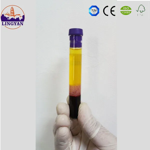 Beauty treatment Blood plasma PRP tube