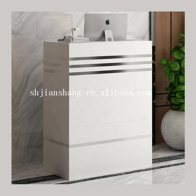 Cashier counter small simple modern supermarket convenience store corner cashier counter fashion front desk bar