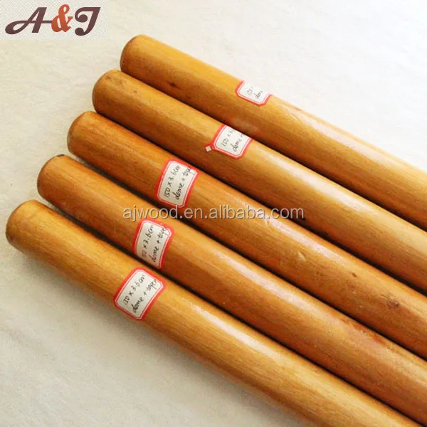 Paint wooden shovel handle farm and garden tool handle