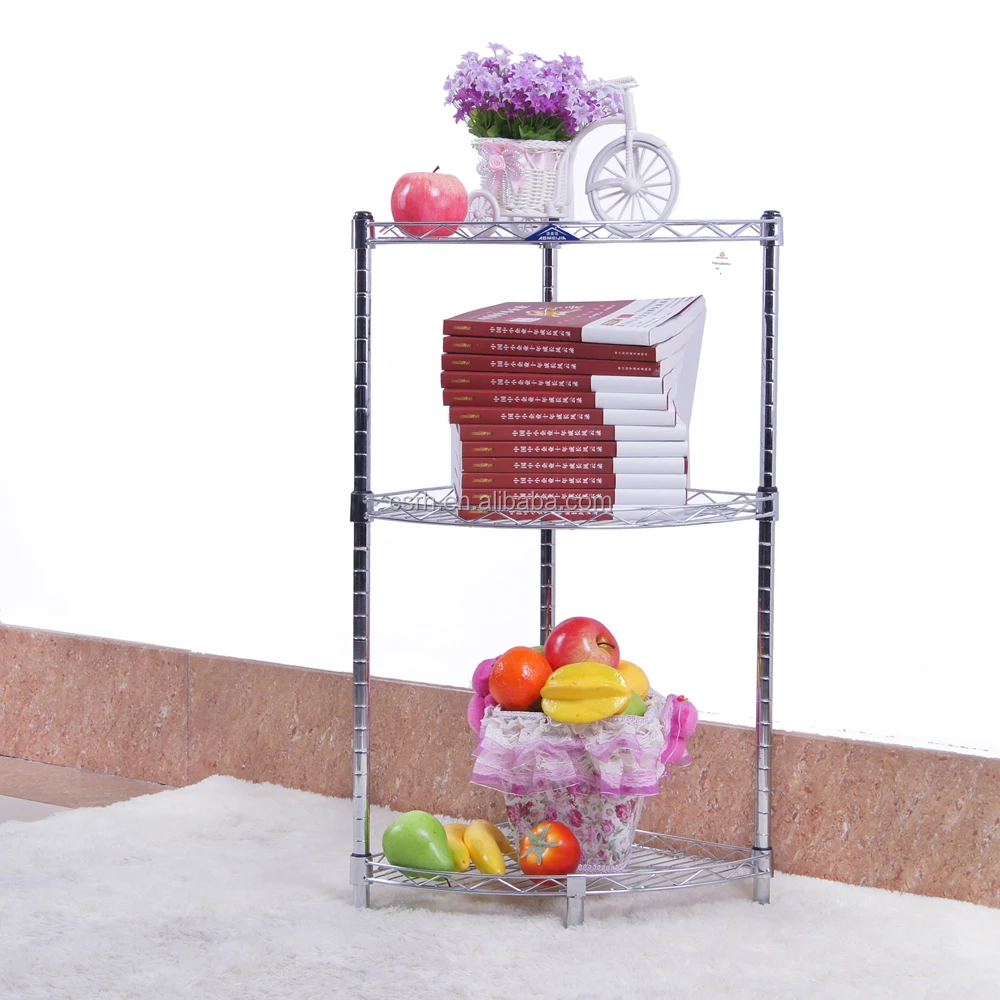 RH-WS353585C 350*350*850mm  bathroom shelf   bathroom towel shelf