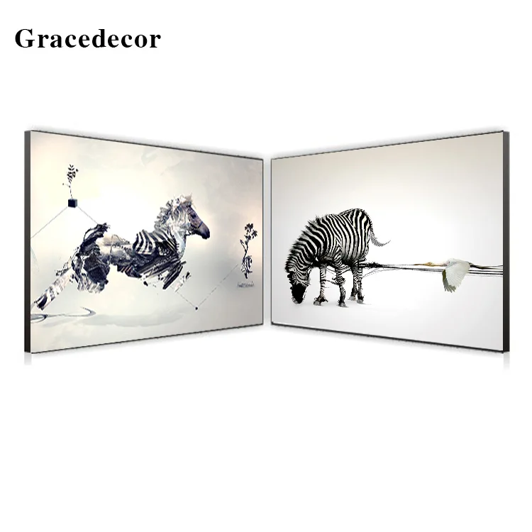 Chinese Home Goods Running Horse Painting