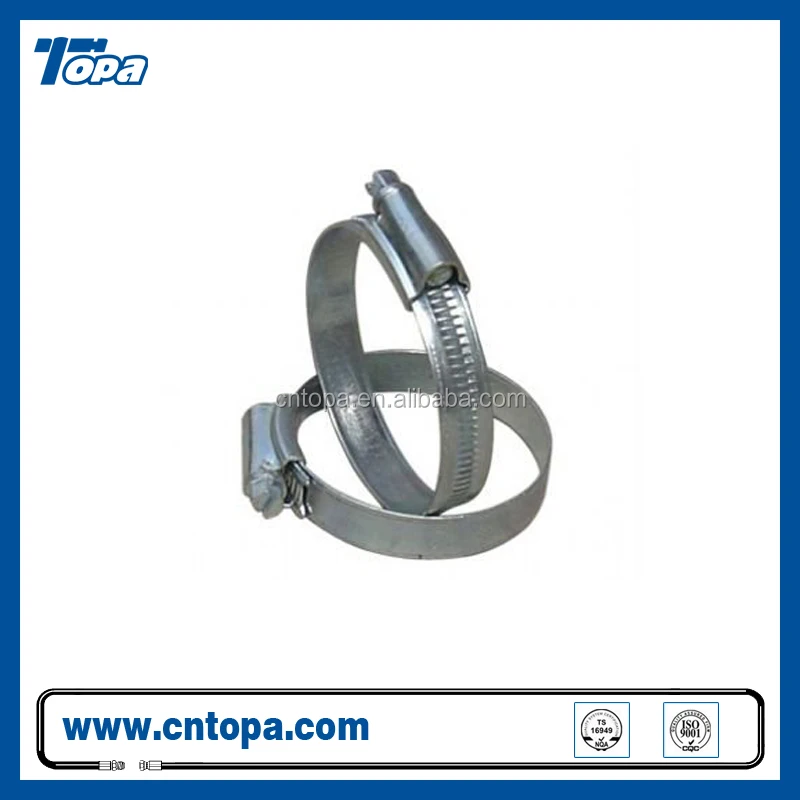 Hydraulic hose metal pipe clamp types with British type clamp standard