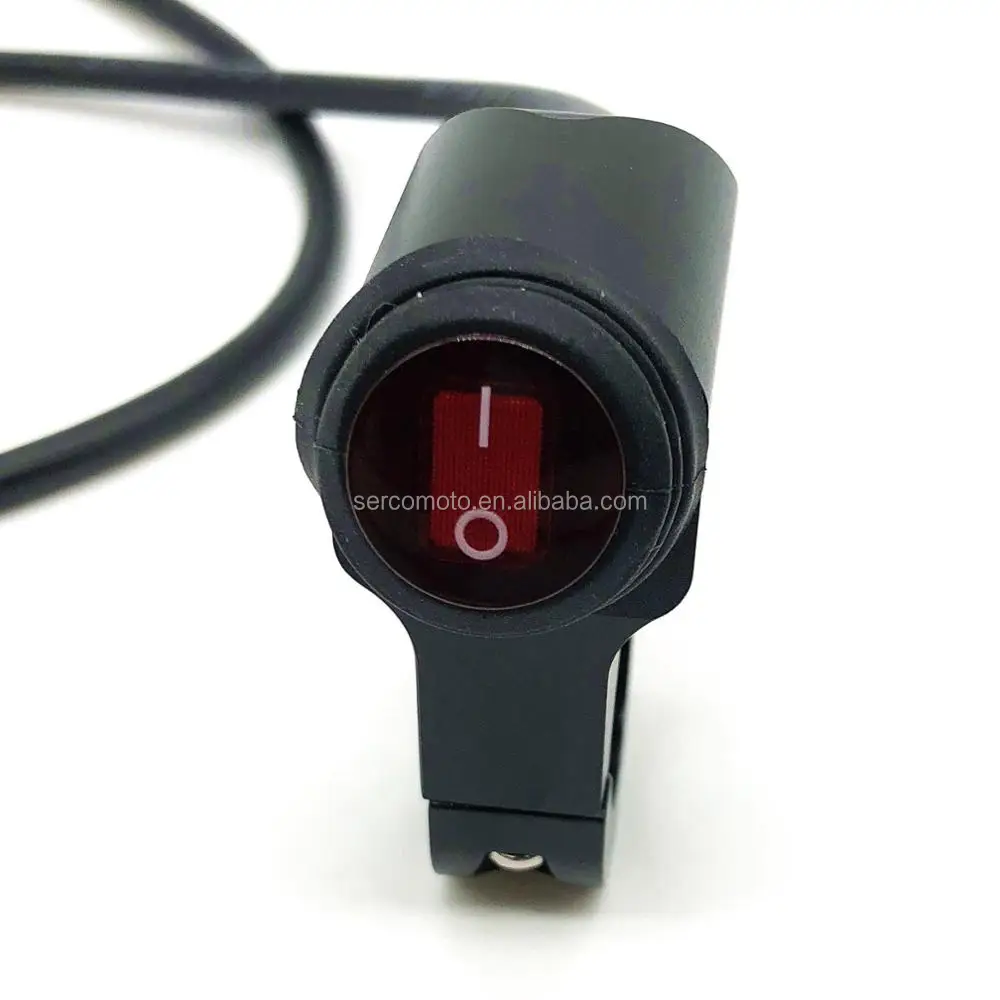 New And High Quality 12v 16a Waterproof Motorcycle Handlebar Switch
