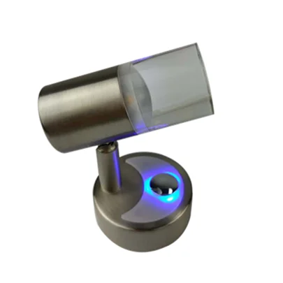 Professional manufacturer 1w 12v LED Swivel Reading Light Blue & White Light for Campervan/Motorhome/Caravan