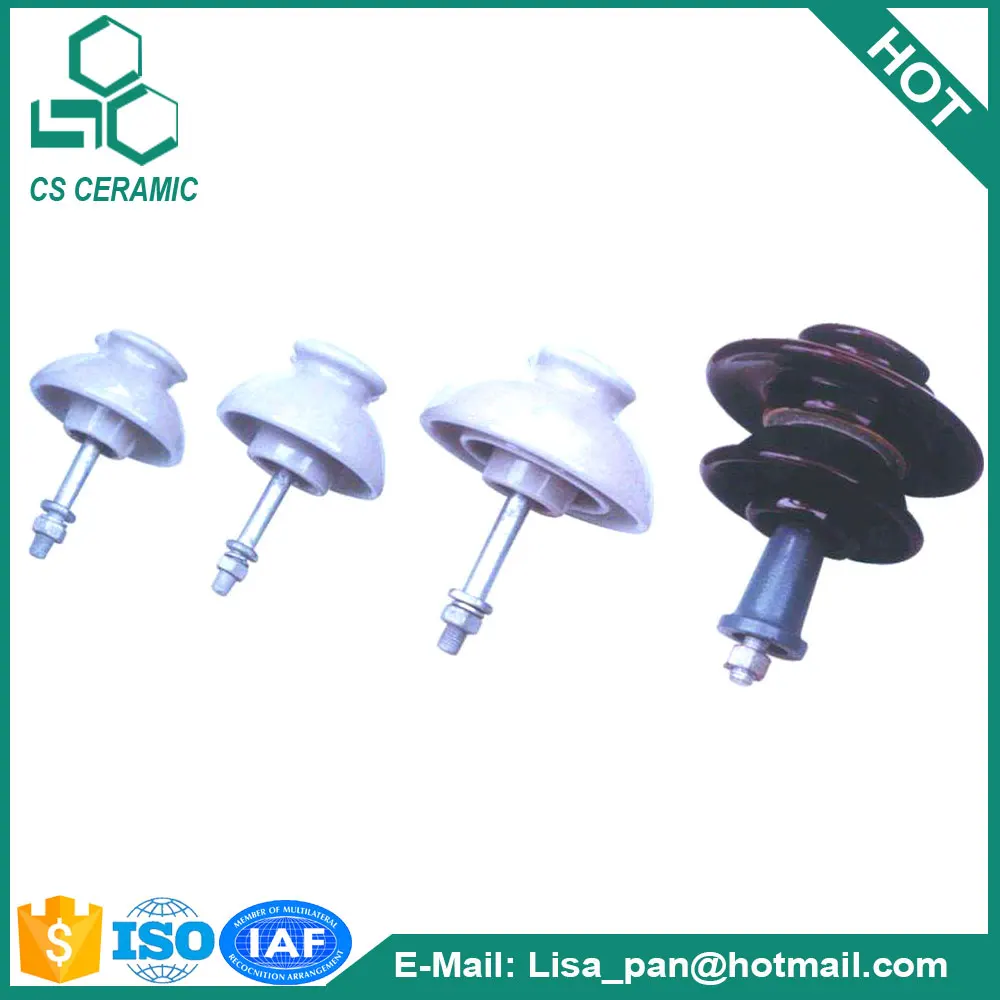 Высокое напряжение фарфоровый ный 11kv контактный изолятор