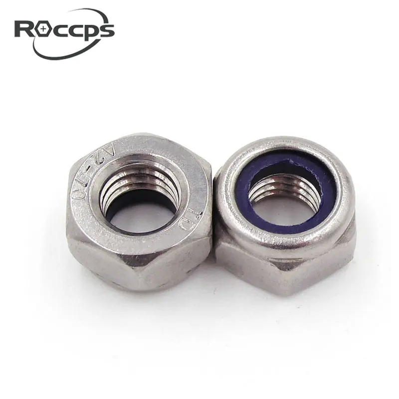 DIN982 пластиковая вставная гайка M8