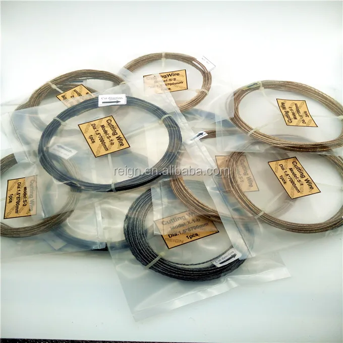 polyurethane foam cutter Abrasive wire cutting wire band saw Cut wire rope for foam glass rock wool rigid foam