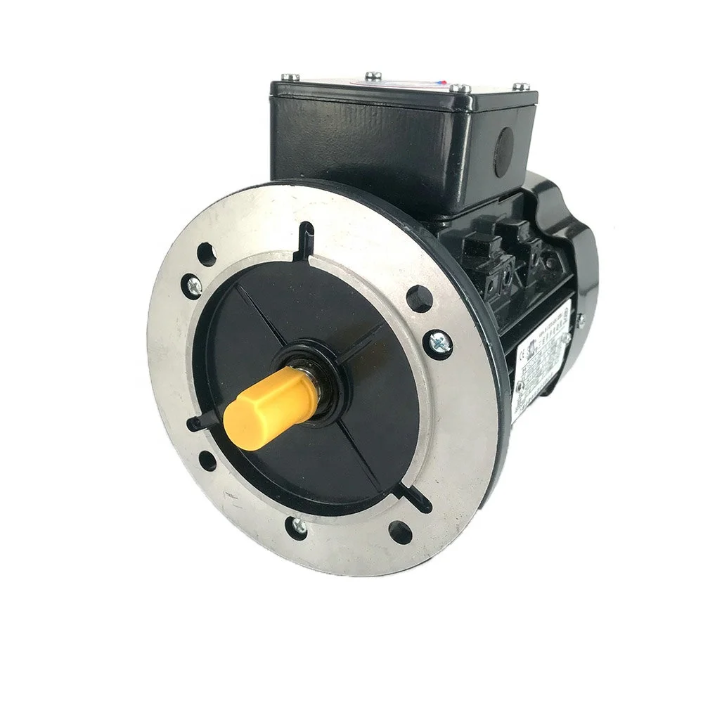 SMC Y2 Series AC Drum Motor YS7124 Asynchronous Motor 370w With Flange for EDM Wire Cutting Machine