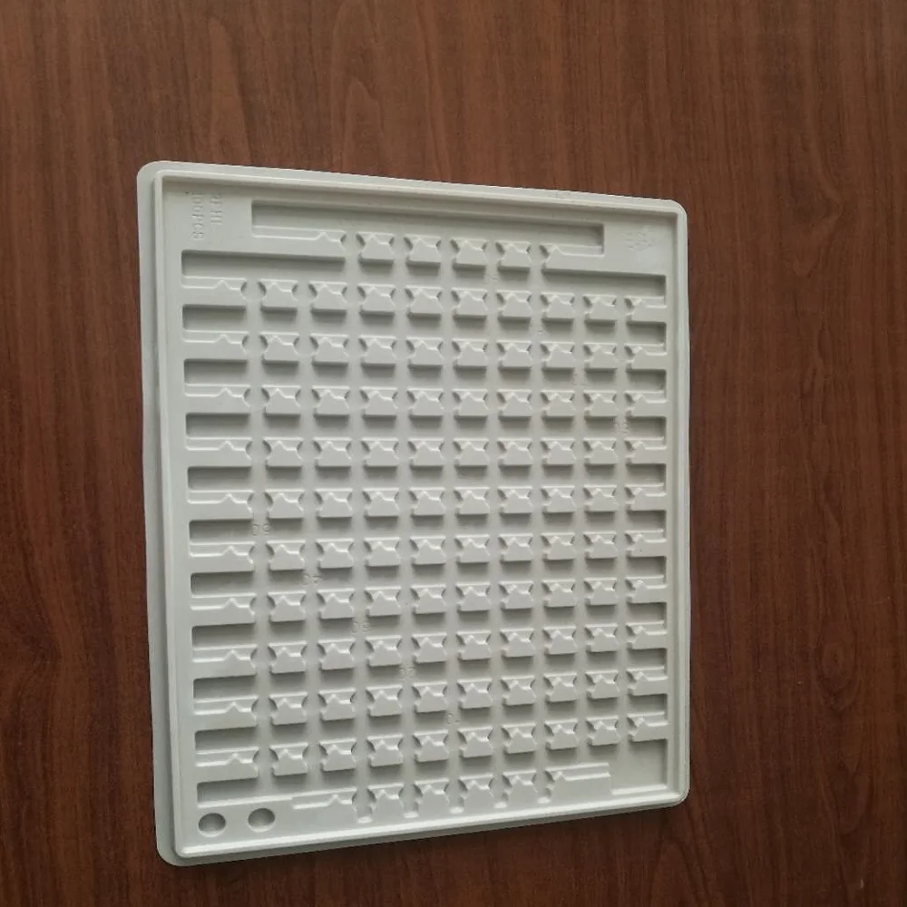 Electronic Components IC Chips blister tray plastic packaging