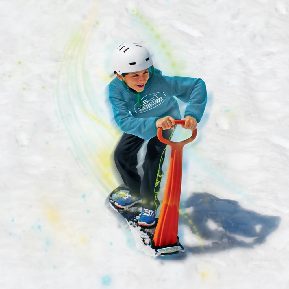 Последнее складная пластиковые снег скутер для молодежи от производства, может стоять или место на, с EN71 в Европу