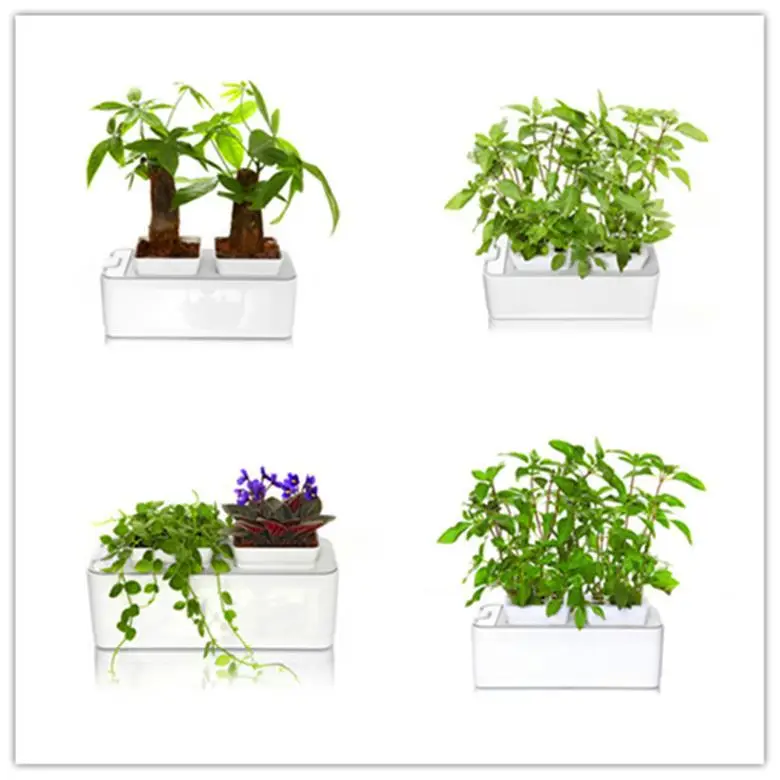 RY Mocle Smart Garden lazy flower pots outdoor garden self watering hydroponics vertical hydroponic growing systems