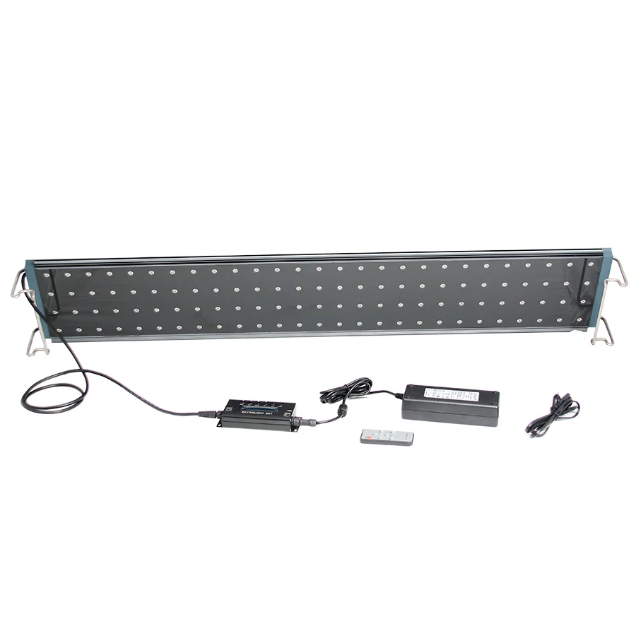 2019 Best Selling 1200mm 200w 4 Channel Dimmable Fish Tank Aquarium Light LED IP65 Waterproof Marine Aquarium Light