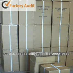 высокого глинозема керамические волокна бумаги для продажи