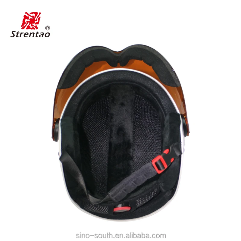 Hot sale outdoor sports skiing snowboard helmet certified skiing helmet with visor