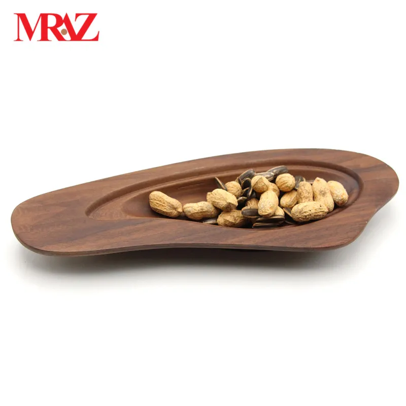
Natural Hardwood Snacks Wood Tray Set 