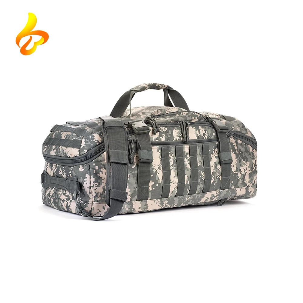 1000D Cordura Waterproof MOLLE Multifunctional Backpack Type Outdoor Gear Traveler Duffle Bag