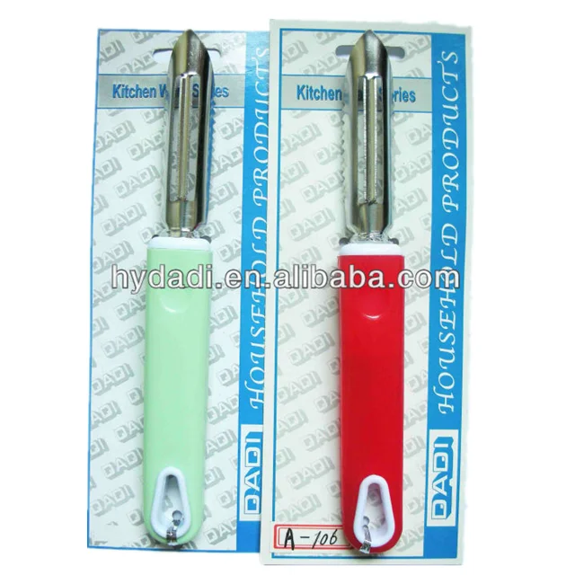 Wide rotating blade and non slip handle Potato Stainless Steel Peeler Kitchen Vegetable Peeler for Fruit