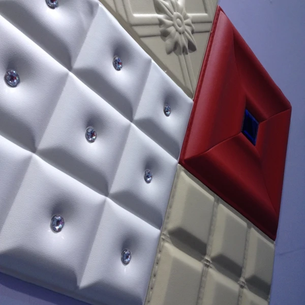 Панель leatehr 400*400 мм легкая установка на стену