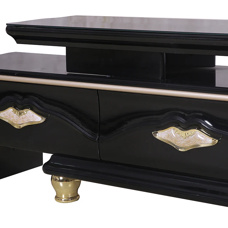 
wholesale Modern LED TV Table Showcase Design TV Stand 