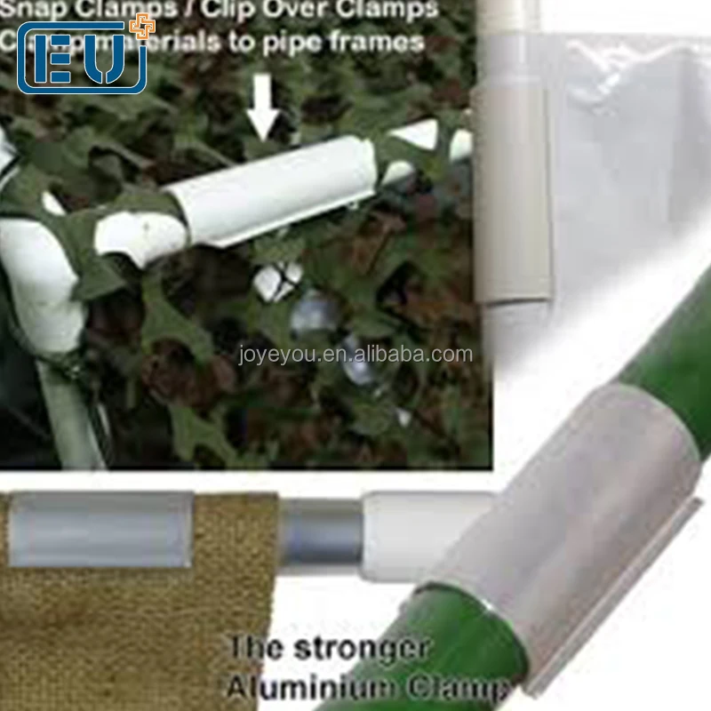 Greenhouses film curtain snap clamp