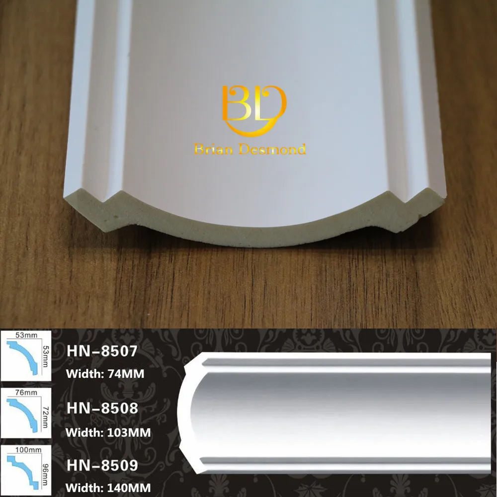 Manufacturers Interior Polyurethane Decorative Cornice PU Moldings