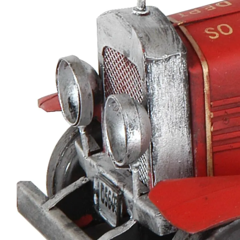 Antique Style Metal Model Fire engine Model