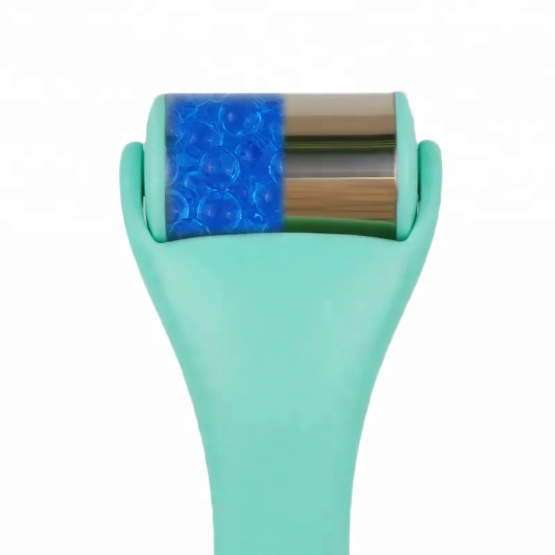 
Private mold beauty home use stainless steel ice roller face massager roller 