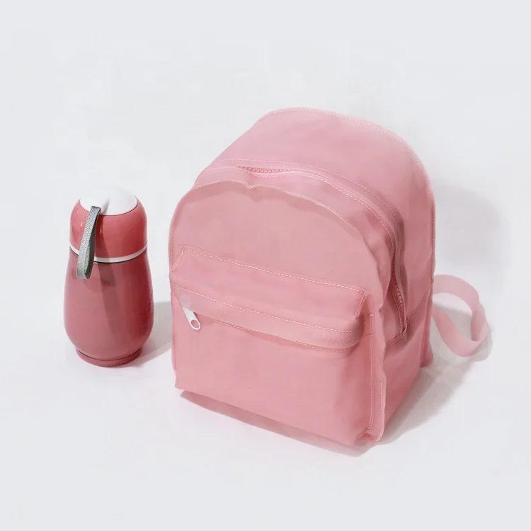China supplier ladies popular fashion Student back pack jelly pvc women backpack