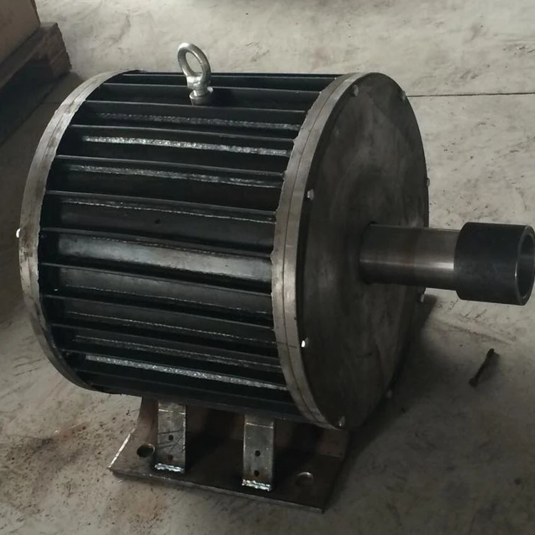 20kw low rpm generating electro permanent magnet alternator
