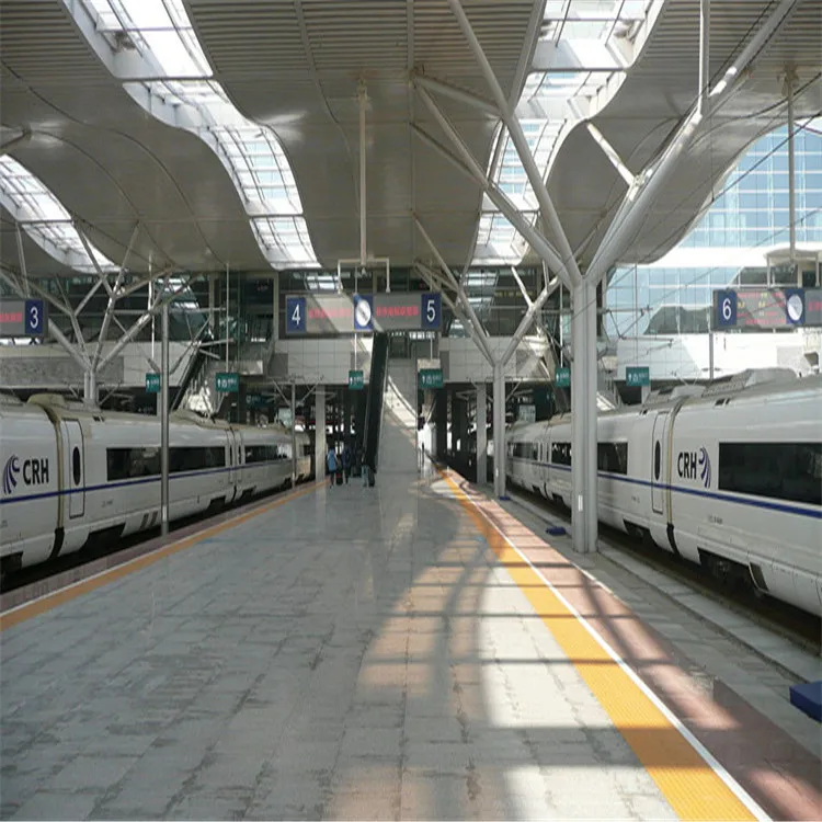 Andy Steel Structure Railway Station Galvanized Prefab Steel Roof Truss Design