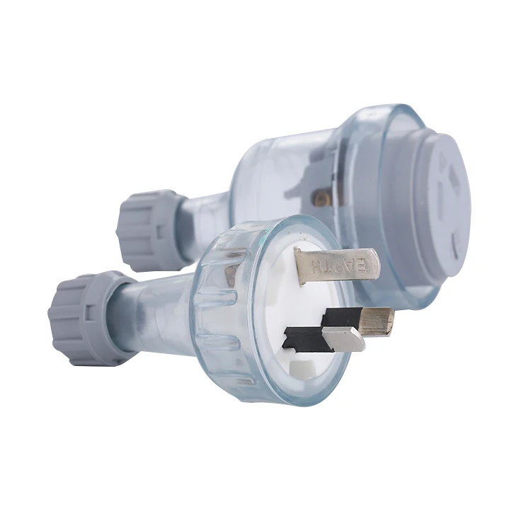 AU SAA 3pin Electrical plugs and sockets extension cord flat plug 10A/15A rating