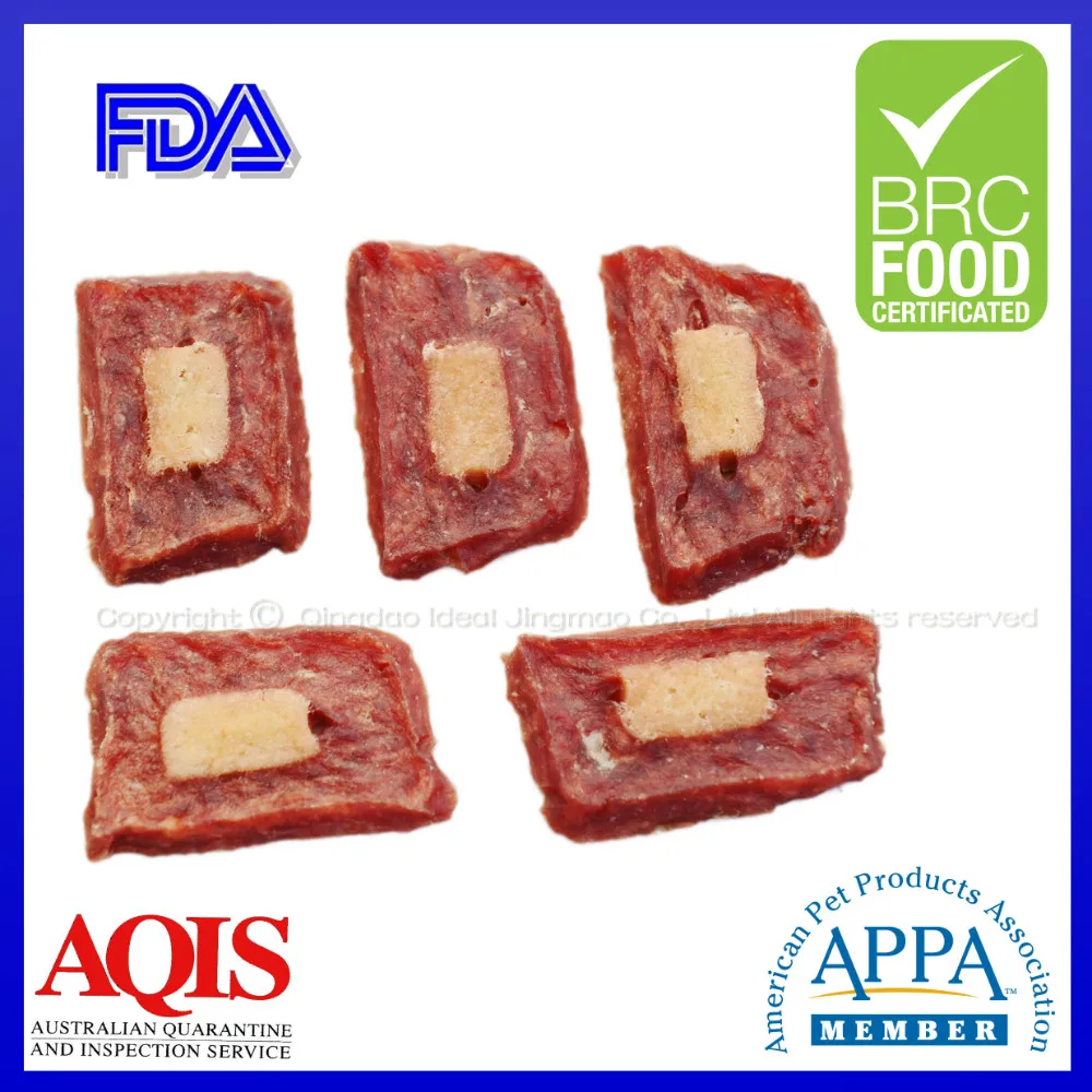 с рыбой ломтик для собак