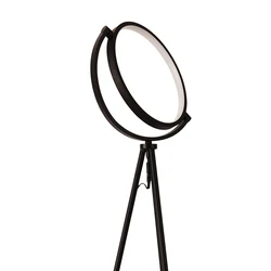 Modern metal shade tripod dimmable led floor standing lamp lighting for home living room hotel bedroom