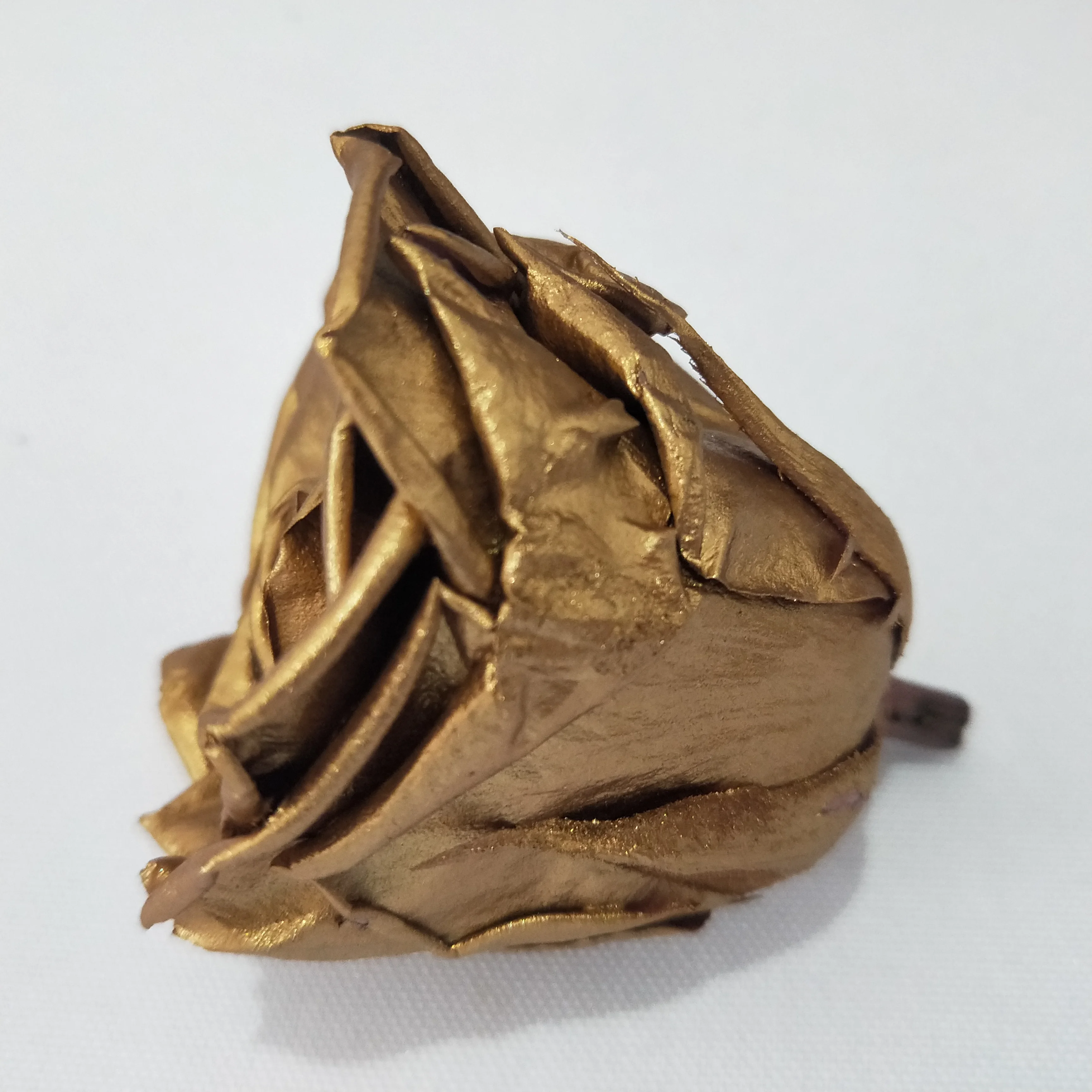 Yunnan AAA grade metallic color rose wholesale preserved rose gold dipped rose