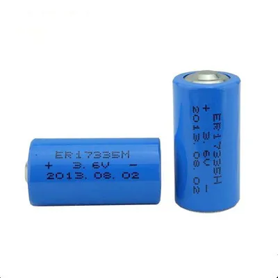 
gp batteries ER17335 2100mAh 3.6 volt 2/3a lithium battery for GPS, gas meter, water heating meter 