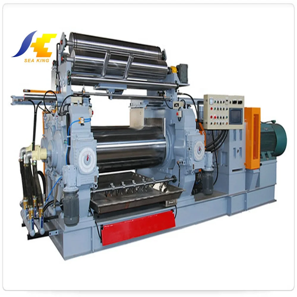 ISO/CE Open Rubber Mixing Mill with Automatic Stock Blender