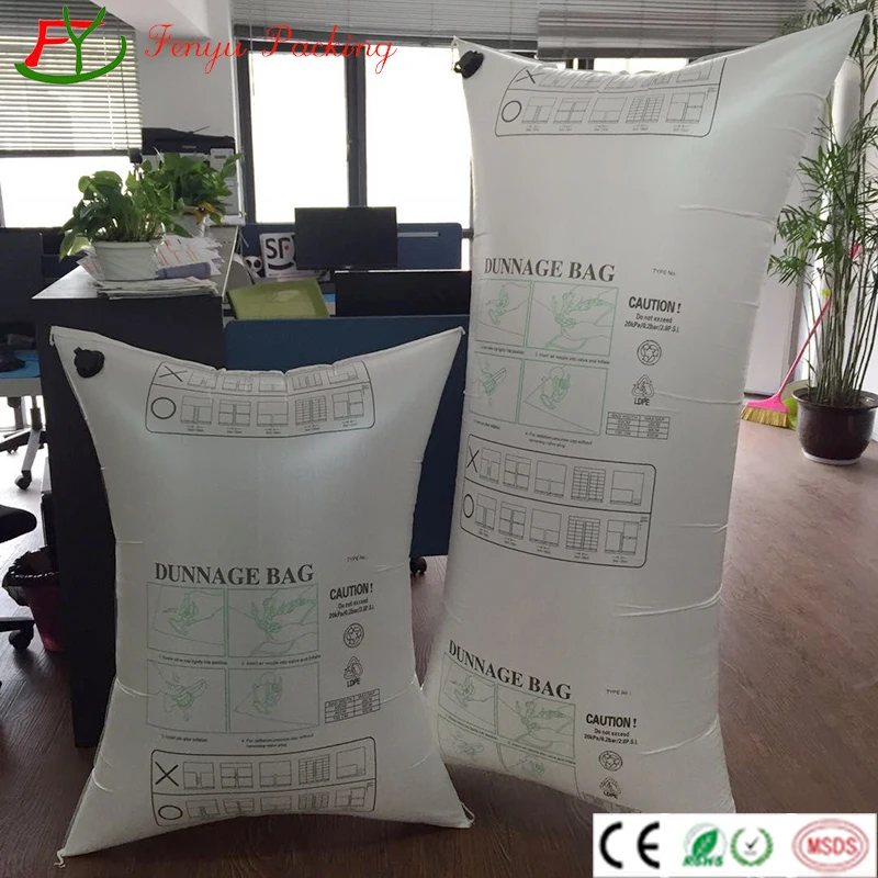 Китай хороший производитель Воздушная сумка грузовая воздушная подушка для заполнения пустот в