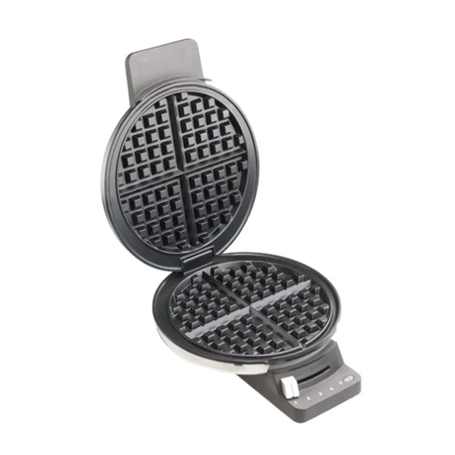 stainless steel housing commercial Rotary waffle stick maker bread crepe maker pancake for home using