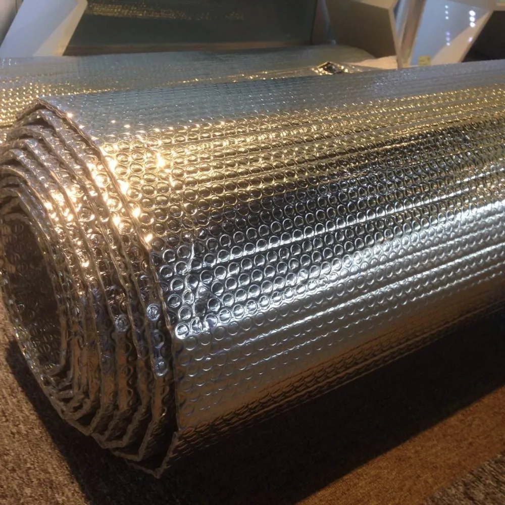 aluminum foil air bubble insulation fireproof  heat insulation foil