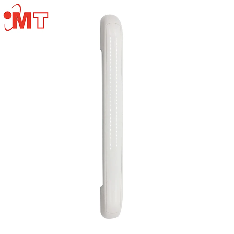 The refrigerator handle is made of plastic